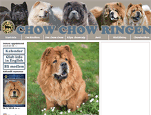 Tablet Screenshot of chowchowringen.com